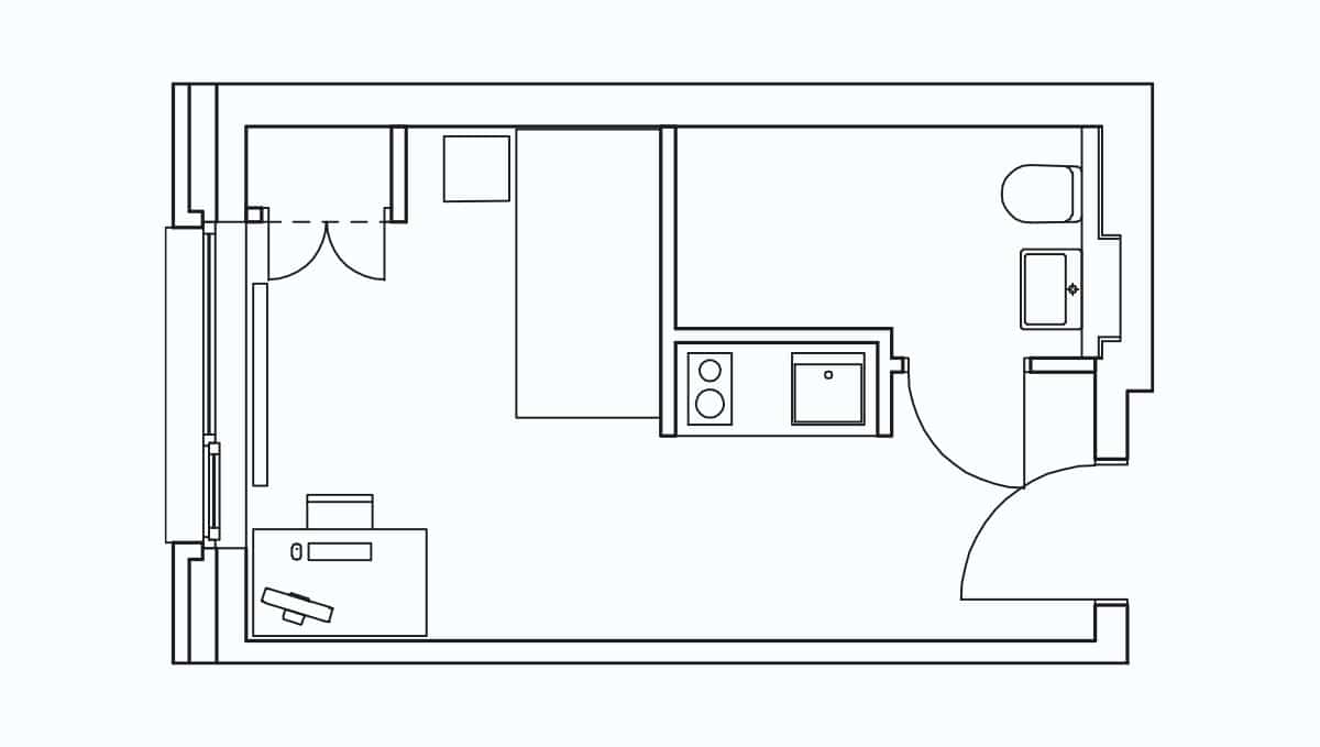 Floor plan type 2